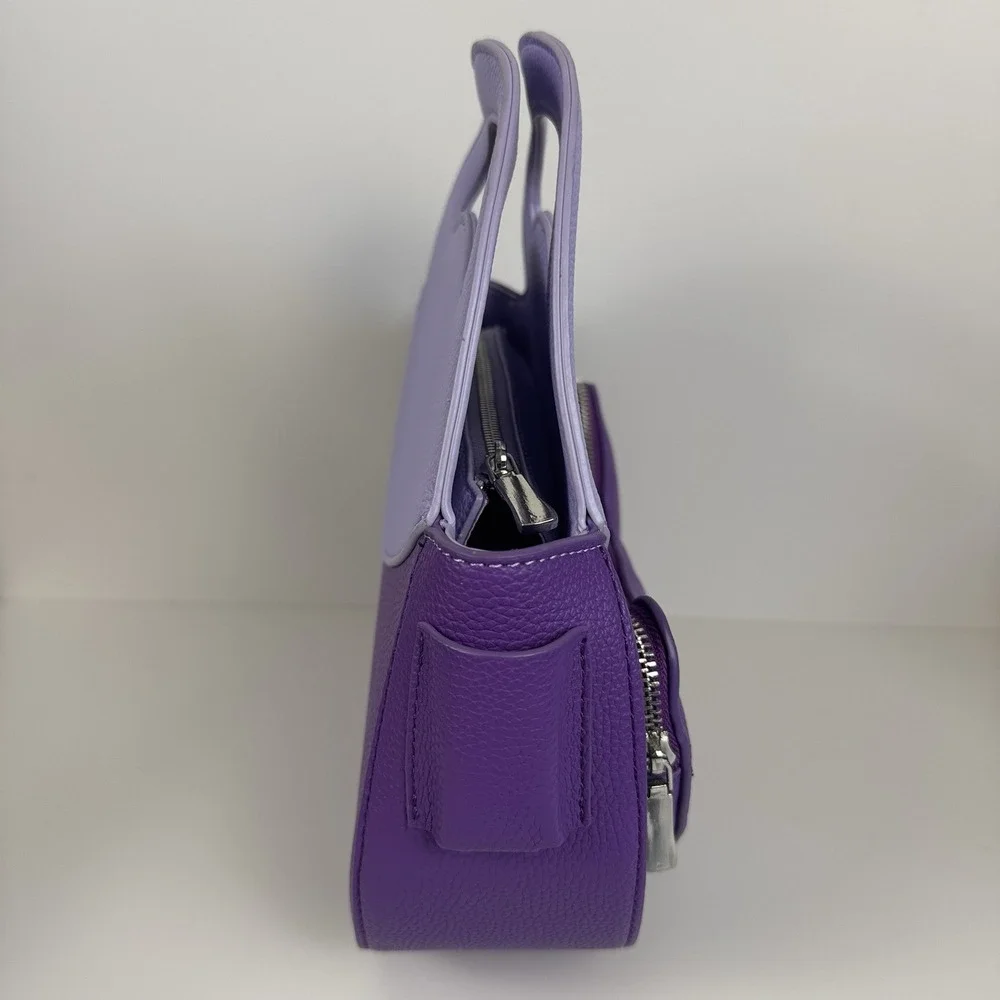 HOMAGE YEAR Purple Abundance Ova Manifestation Bag Crossbody Shoulder Tote